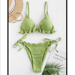 NWT Lime Green Top- Medium